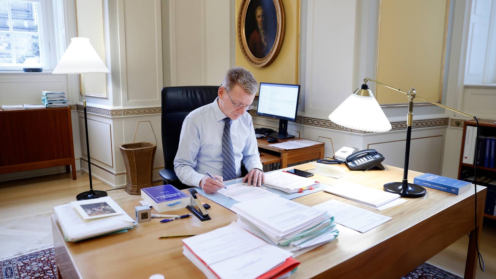 Tidligere højesteretspræsident Thomas Rørdam sidder i spidsen for udvalget. | Foto: Jens Dresling