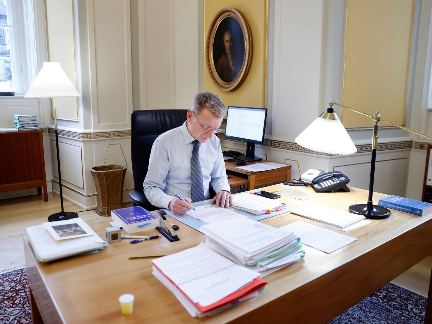 Tidligere højesteretspræsident Thomas Rørdam sidder i spidsen for udvalget. | Foto: Jens Dresling
