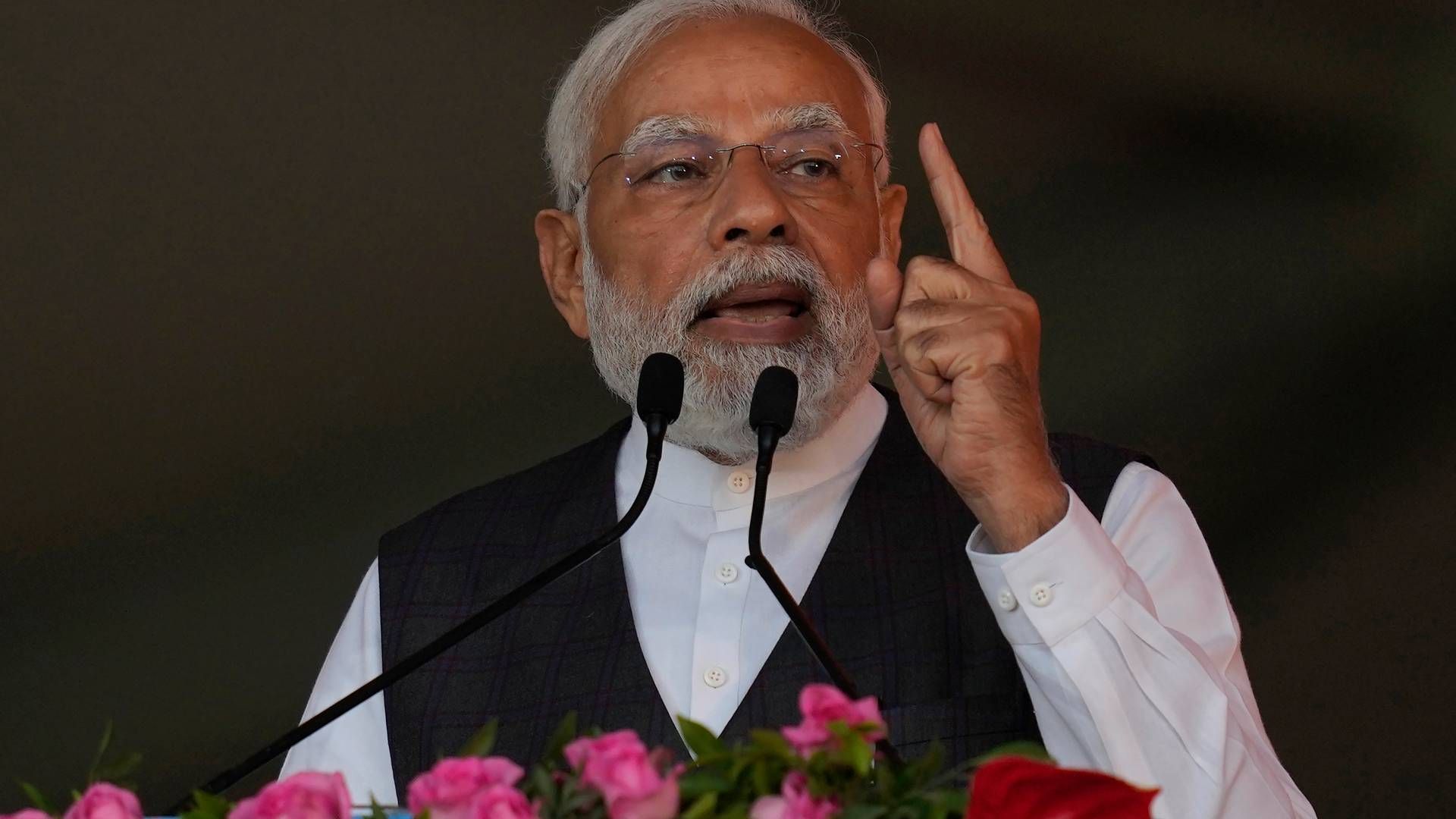 HYDROGEN-AMBISJONER: Statsminister Narendra Modi har annonsert et mål om at India skal være selvforsynt med energi innen landet feirer 100 års uavhengighet i 2047. | Foto: Rafiq Maqbool/AP/NTB