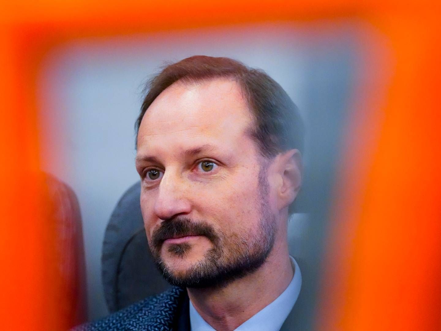 MØTER VEIDEKKE: Kronprins Haakon tar turen til Ulven mandag for å bli orientert om ulike faser i et byggeprosjekt. | Foto: Lise Åserud / NTB