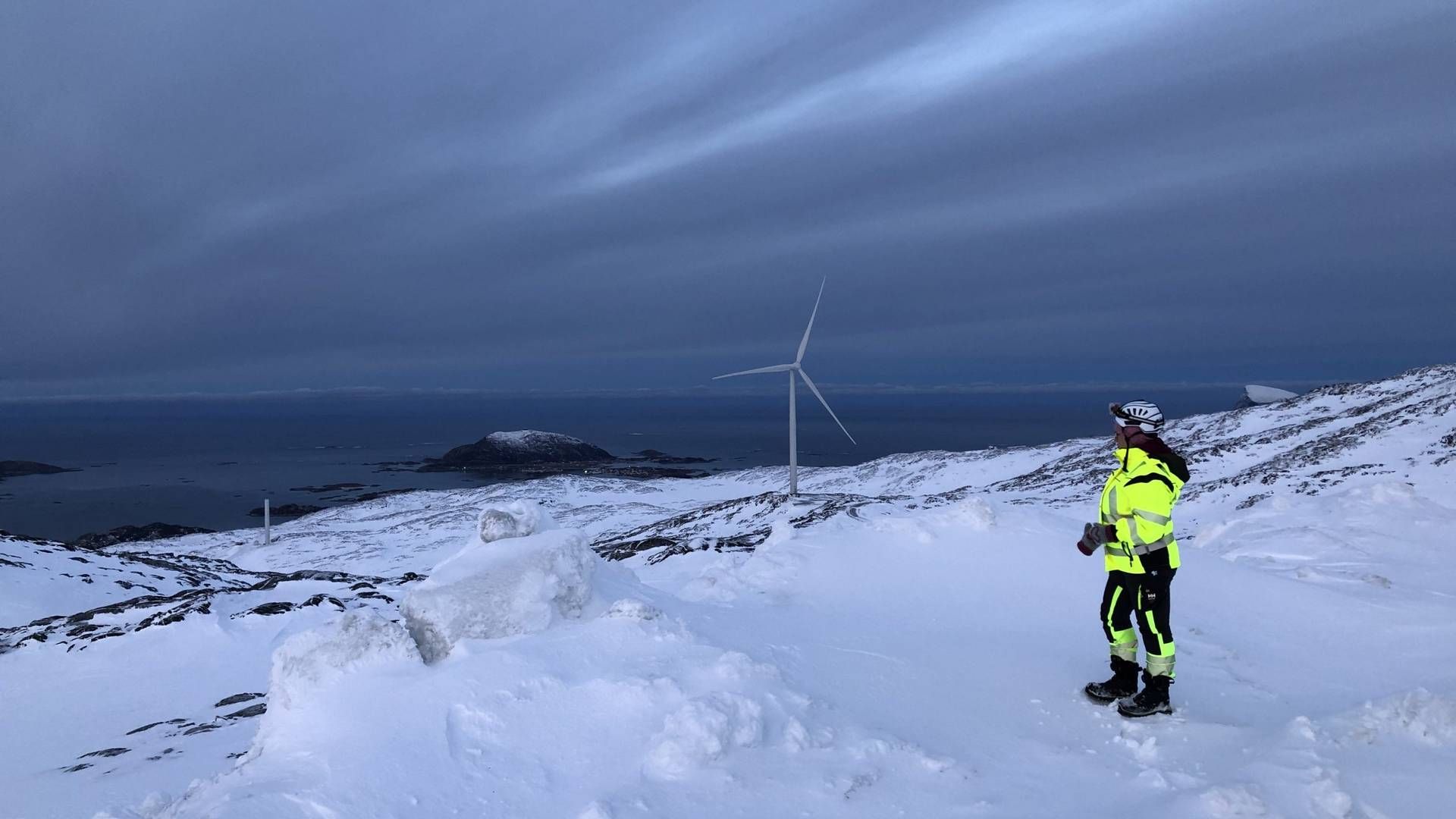 MÅ STENGE: NVE har pålagt vindparken Kvitfjell Raudfjell å stenge produksjonen i én uke av hensyn til reindriften. Selskapet har klaget på vedtaket. | Foto: Kvitfjell Raudfjell vindpark