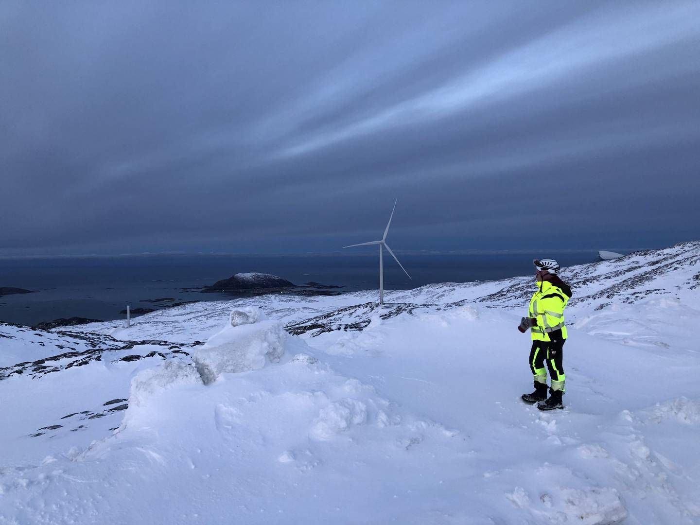 MÅ STENGE: NVE har pålagt vindparken Kvitfjell Raudfjell å stenge produksjonen i én uke av hensyn til reindriften. Selskapet har klaget på vedtaket. | Foto: Kvitfjell Raudfjell vindpark