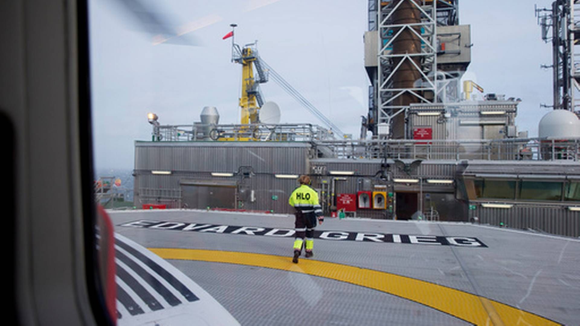 OPPJUSTERT: Forventet petroleumsskatt er skrudd opp over 100 milliarder kroner. Bildet viser Edvard Grieg-feltet i Nordsjøen. | Foto: Håkon Mosvold Larsen / NTB