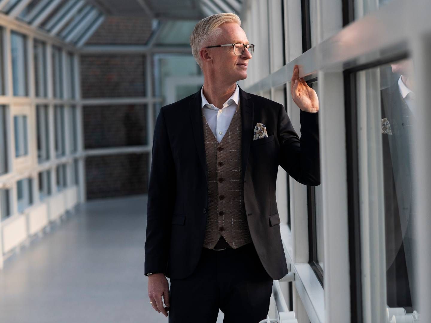 Adm. direktør i Tryg, Morten Hübbe. | Foto: Gregers Tycho