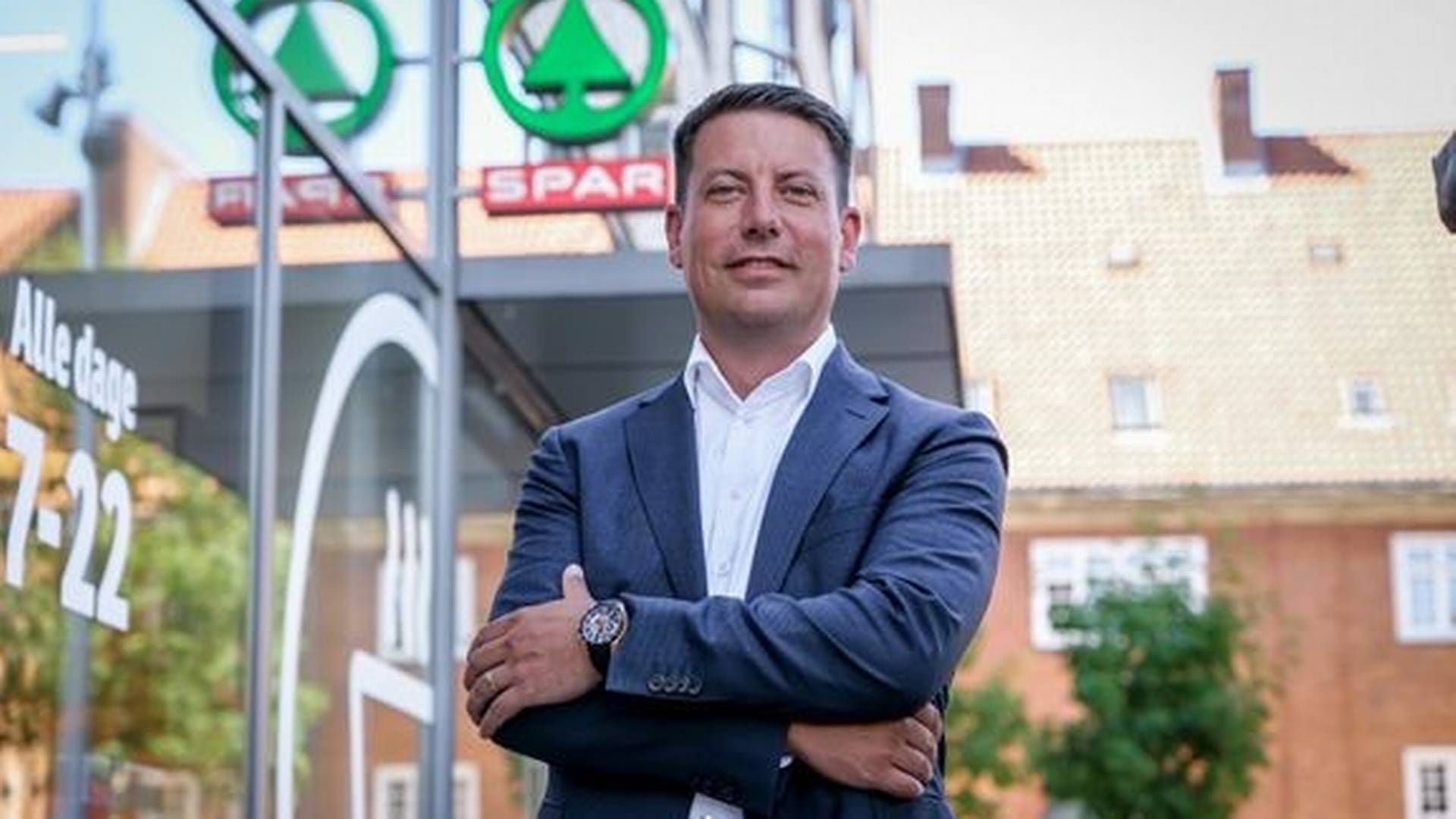 Esben Keller er kædedirektør for Spar, Min Købmand og Let-Køb. | Foto: Pr