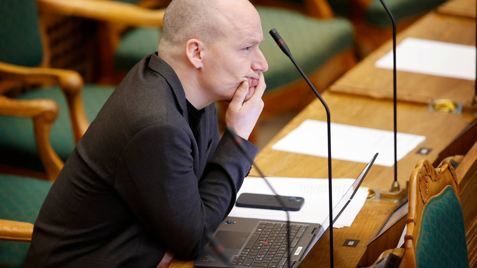 Pelle Dragsted, skatteordfører for Enhedslisten. | Foto: Jens Dresling