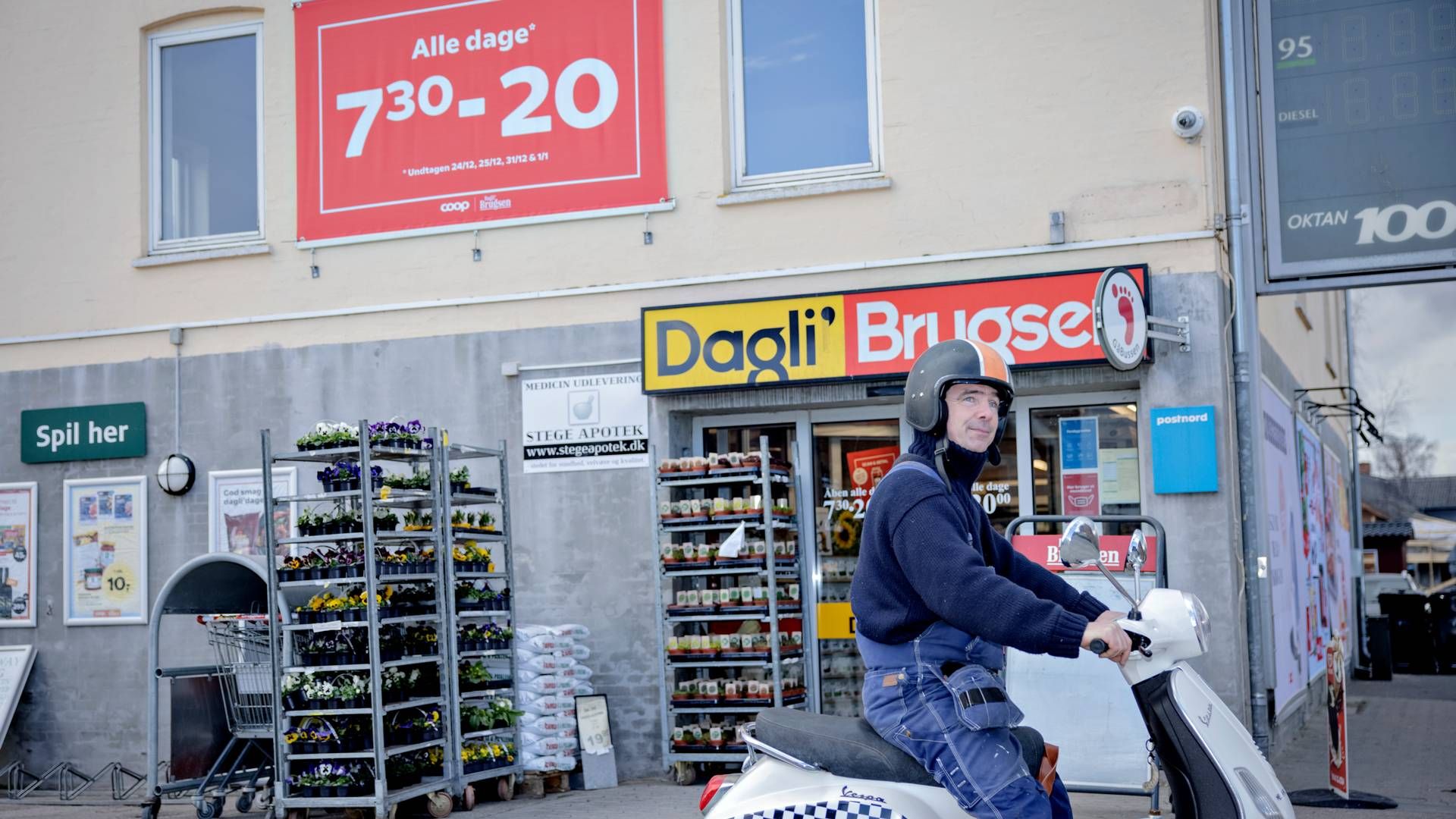 Omtrent 700 butikker i de små byer stod ifølge et udspil fra Socialdemokratiet under valgkampen til at modtage omkring 100.000 kr. i direkte støtte. | Foto: Marius Renner