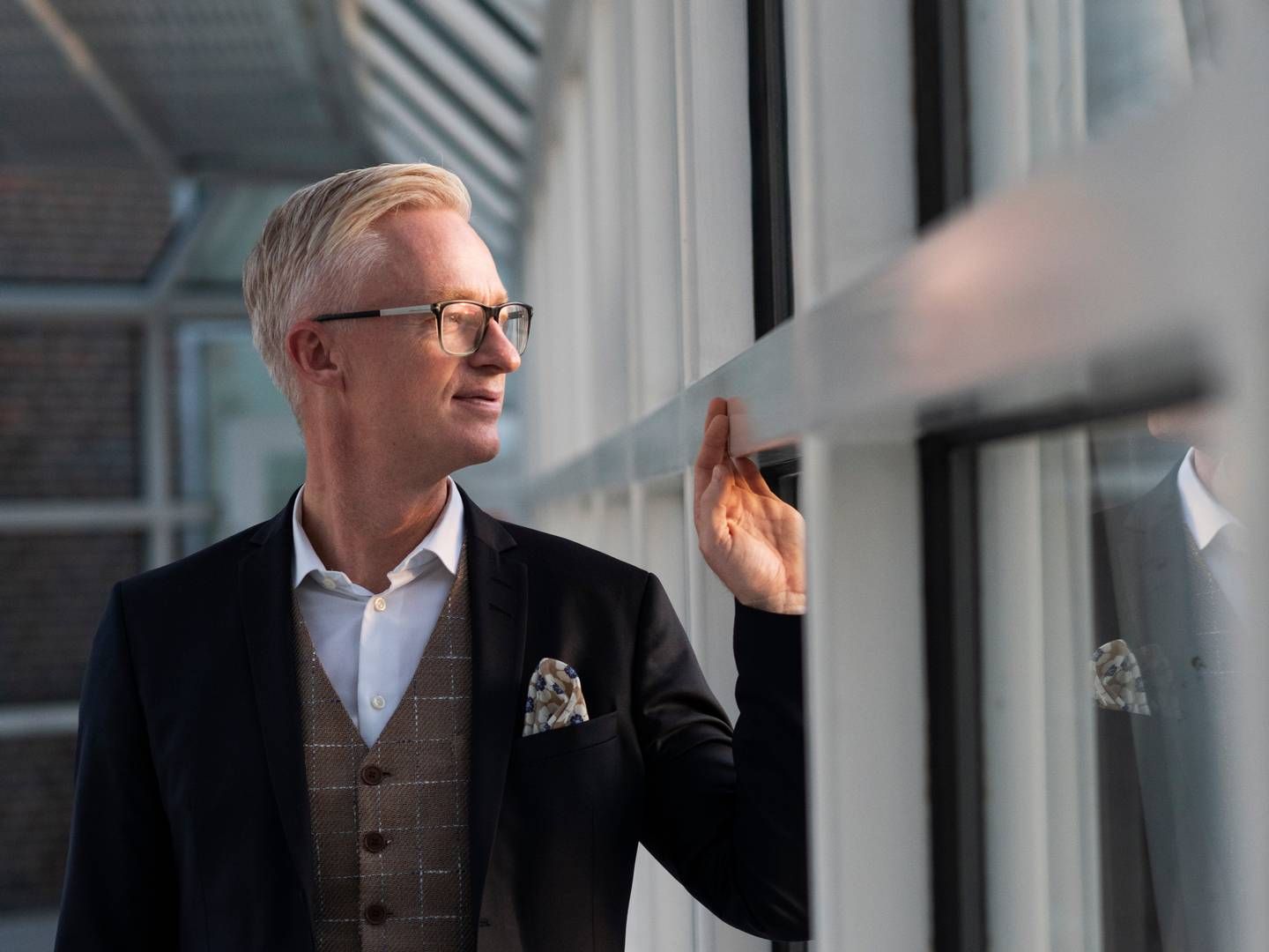 Morten Hübbe stopper 1. juni som koncernchef hos Tryg, som han har været med til at transformere til en af sektorens mest veldrevne selskaber. | Foto: Gregers Tycho
