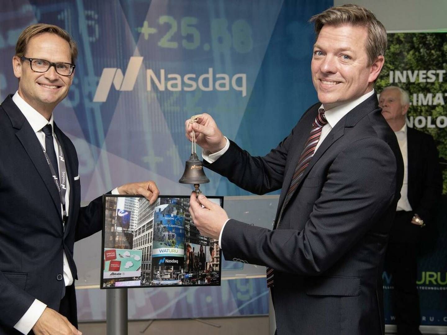 Toke Reedtz ringer Waturu ind på First North minibørsen i maj 2019. I august 2021 blev selskabet smidt af igen for misinformation til aktionærerne. Nu er han idømt konkurskarantæne. | Foto: Green Impact Ventures/pr