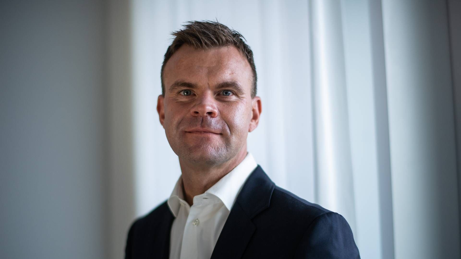 Mark Wraa-Hansen er chef for privatkunder i Danske Bank. | Foto: Benny Kjølhede