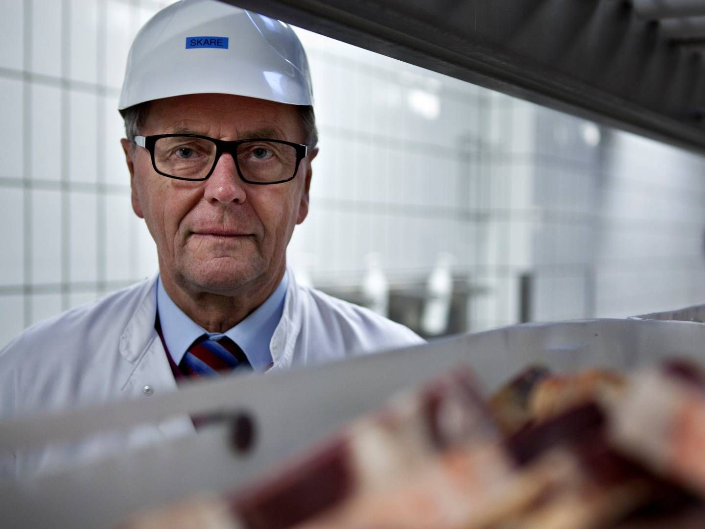 Kurt Skare, ejer af Skare Meat Packers, som onsdag blev begæret konkurs. | Foto: Gorm Olesen