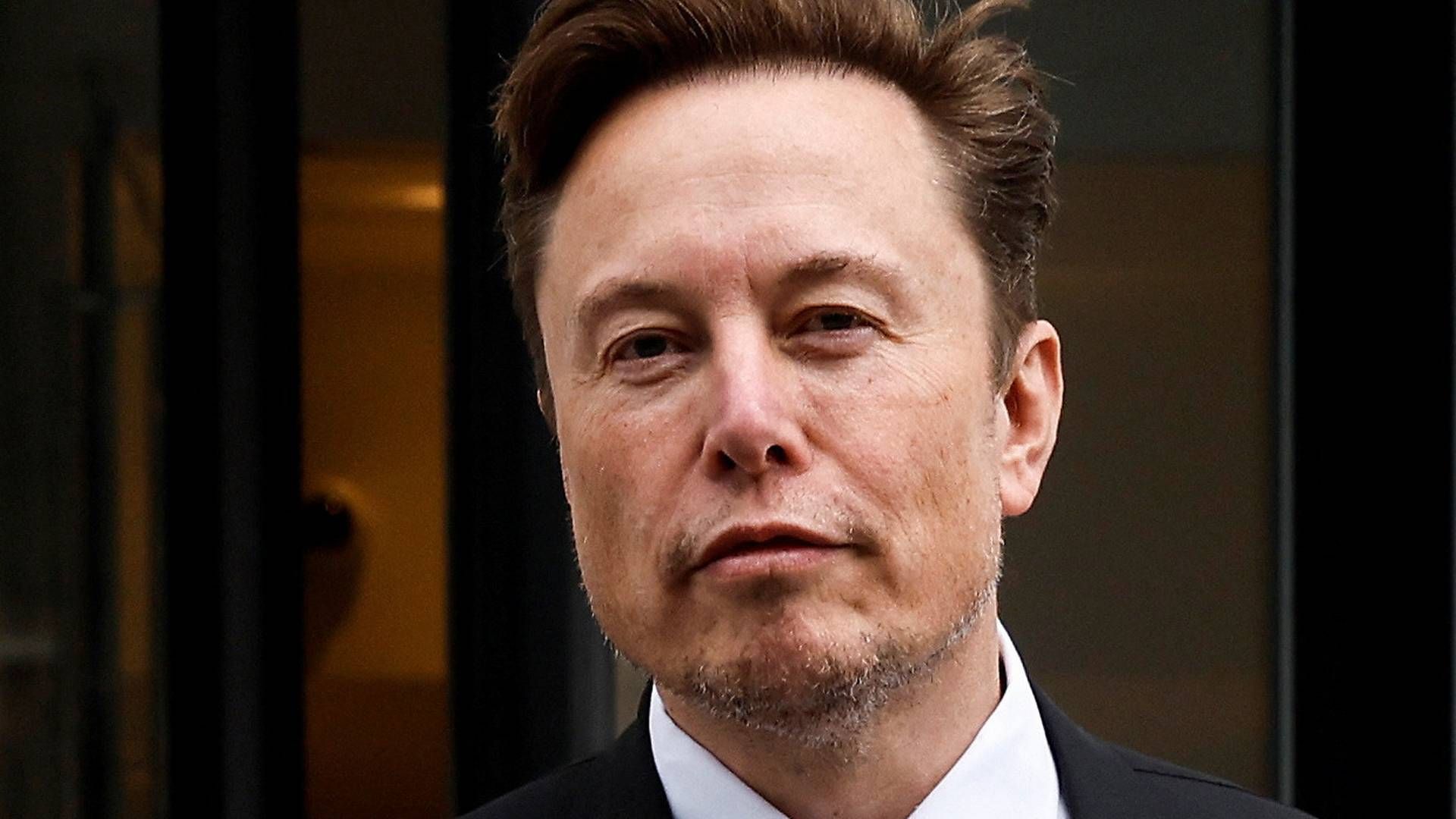 Tesla-rigmanden Elon Musk er taknemmelig for nævningetingets dom, der frifinder ham for ansvar i Tesla-tweet-sagen. | Foto: Jonathan Ernst/Reuters/Ritzau Scanpix