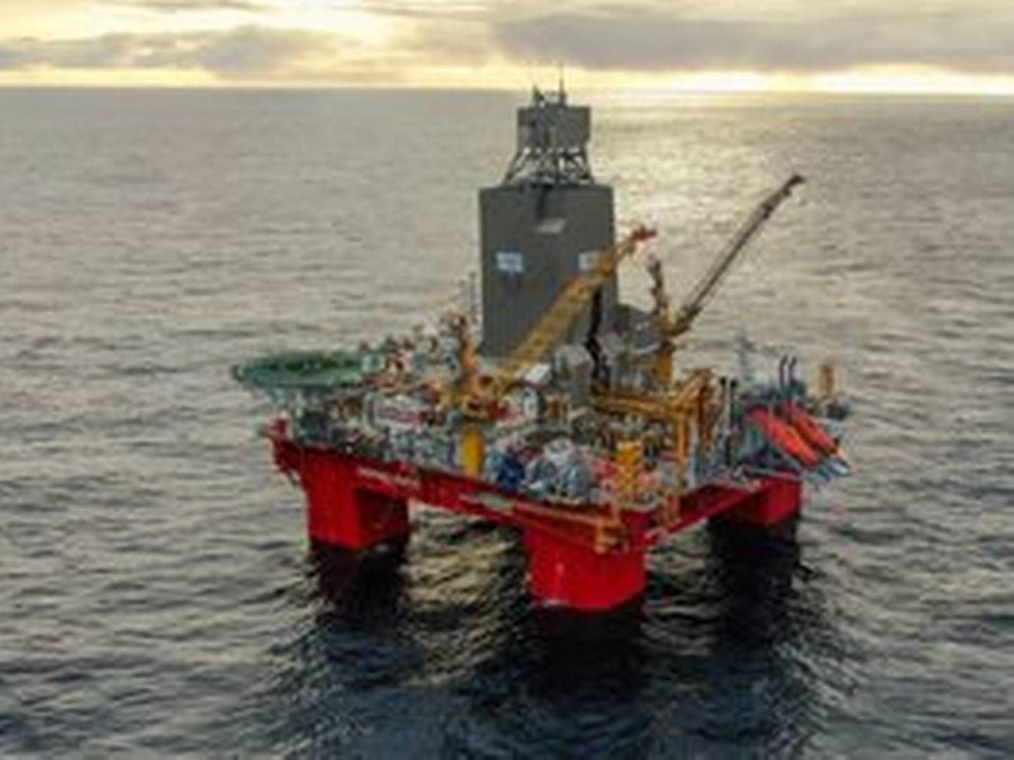 NORDSJØEN: Deepsea Yantai operert av Odfjell Drilling for OMV har startet boringen i Eirik-lisensen. | Foto: Odfjell Drilling/ OMV