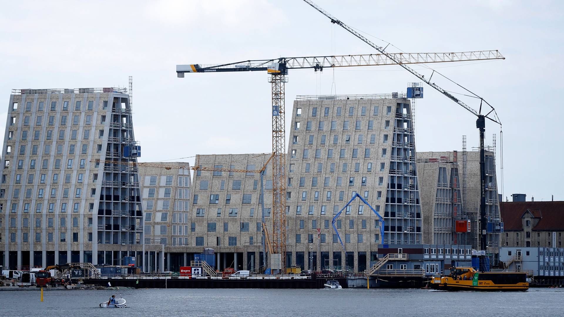 Byggeri på Papirøen i København | Foto: Jens Dresling/ritzau Scanpix