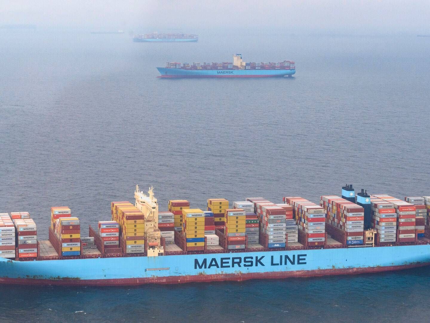 Maersk styrer mod sit andet rekordoverskud, der igen vil skrive sig ind i dansk erhvervshistorie. | Photo: Jonas Walzberg/AP/Ritzau Scanpix