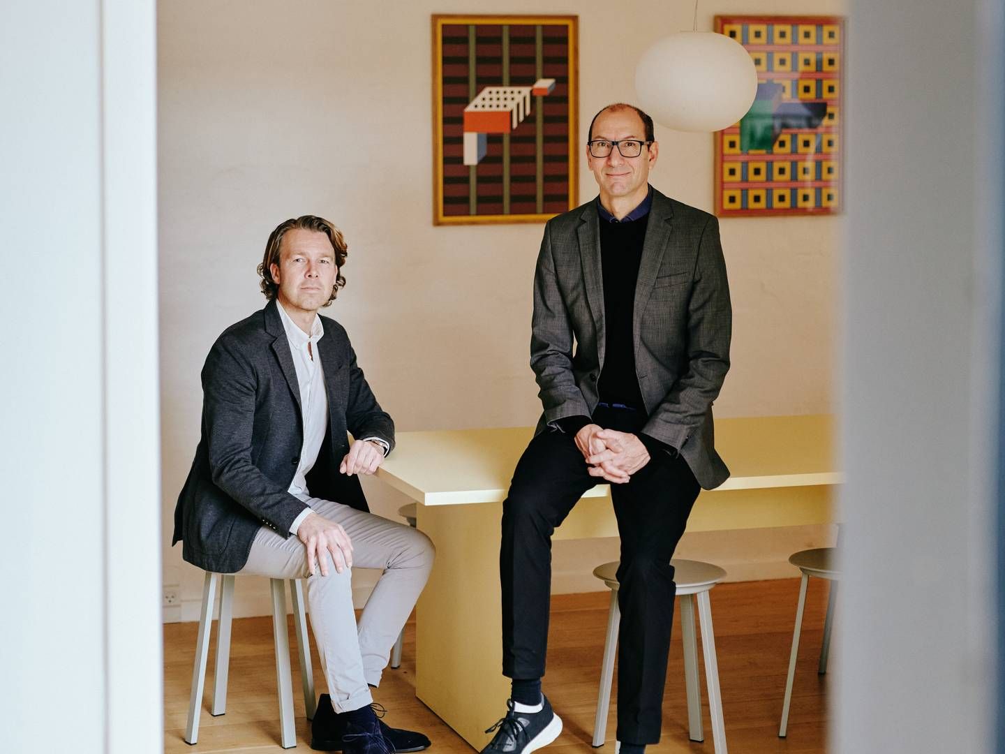 Sinan Gabel og Christian Lysholm står i spidsen for Qvonto, som nu vil indtage det danske marked.