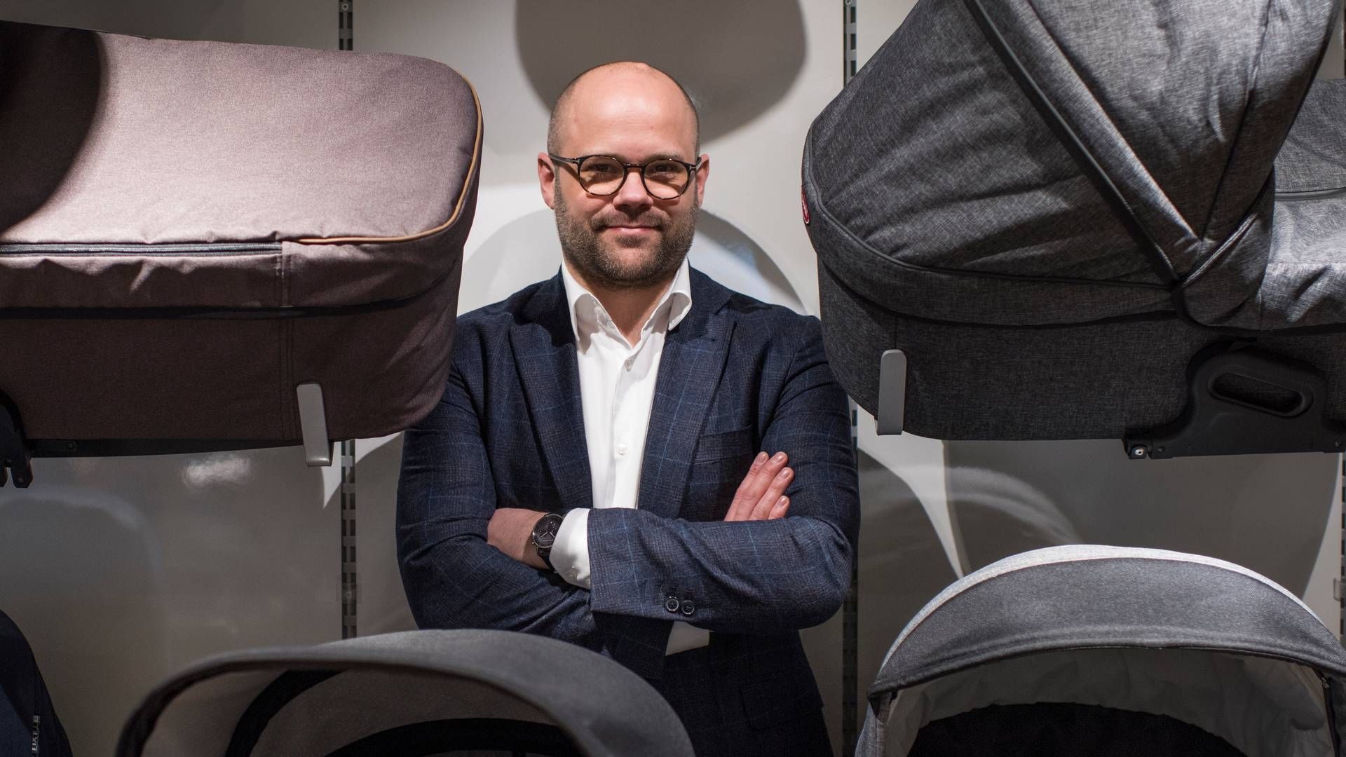 Kenneth Nørgaard har været adm. direktør for Babysam A/S siden 2015. | Foto: Joachim Ladefoged