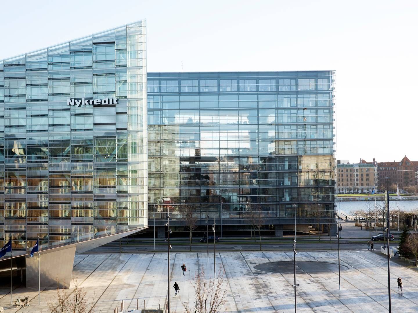 Nykredit's headquarters in Copenhagen. | Foto: Thomas Borberg