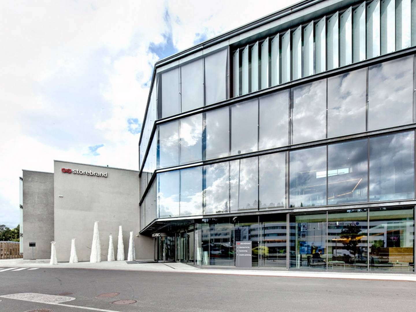 The headquarters of Storebrand located in the Norwegian town Lysaker. PR. | Photo: Pr/storebrand