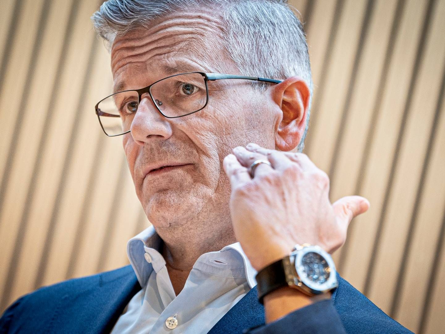 Vincent Clerc, topchef i A.P. Møller-Mærsk | Foto: Liselotte Sabroe/Ritzau Scanpix