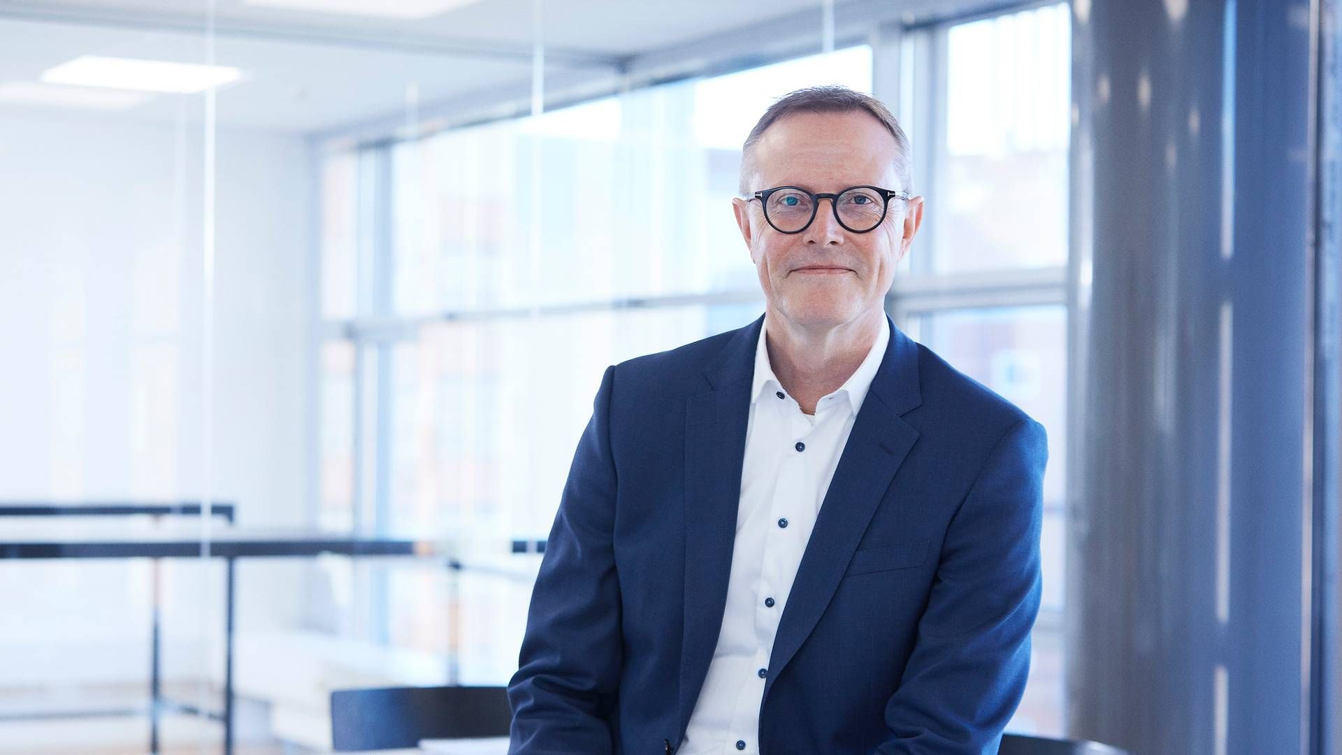 Med en ny kampagne vil Finansforbundet med formand Kent Petersen i spidsen stille skarpt på de svære udfordringer i arbejdslivet. | Foto: Pr/finansforundet/gab photography