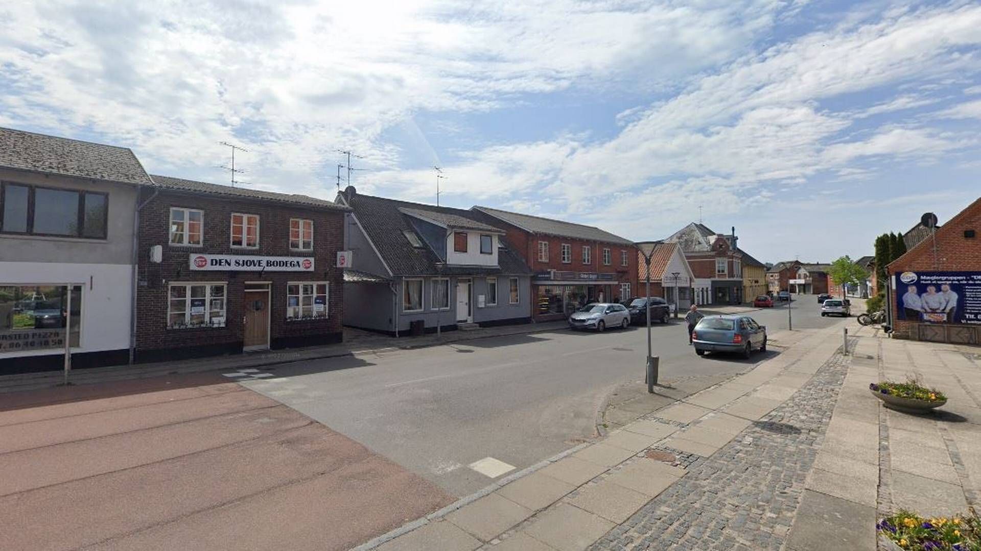 Et advokatkontor er rykket til byen Ørsted på Norddjurs. | Foto: Google Maps