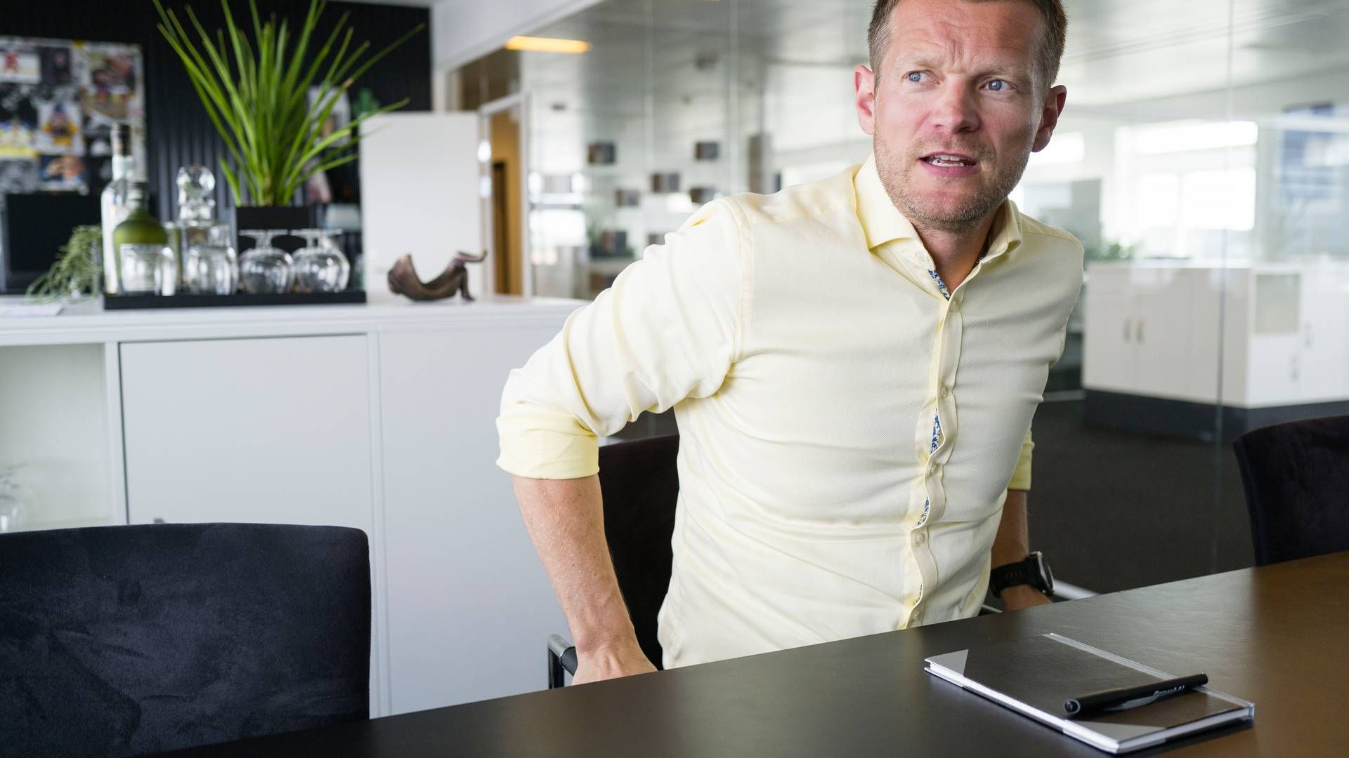 Mads Peter Veiby tjente angiveligt et trecifret millionbeløb på salget af teleselskabet M1 til TDC. | Foto: Lars Horn