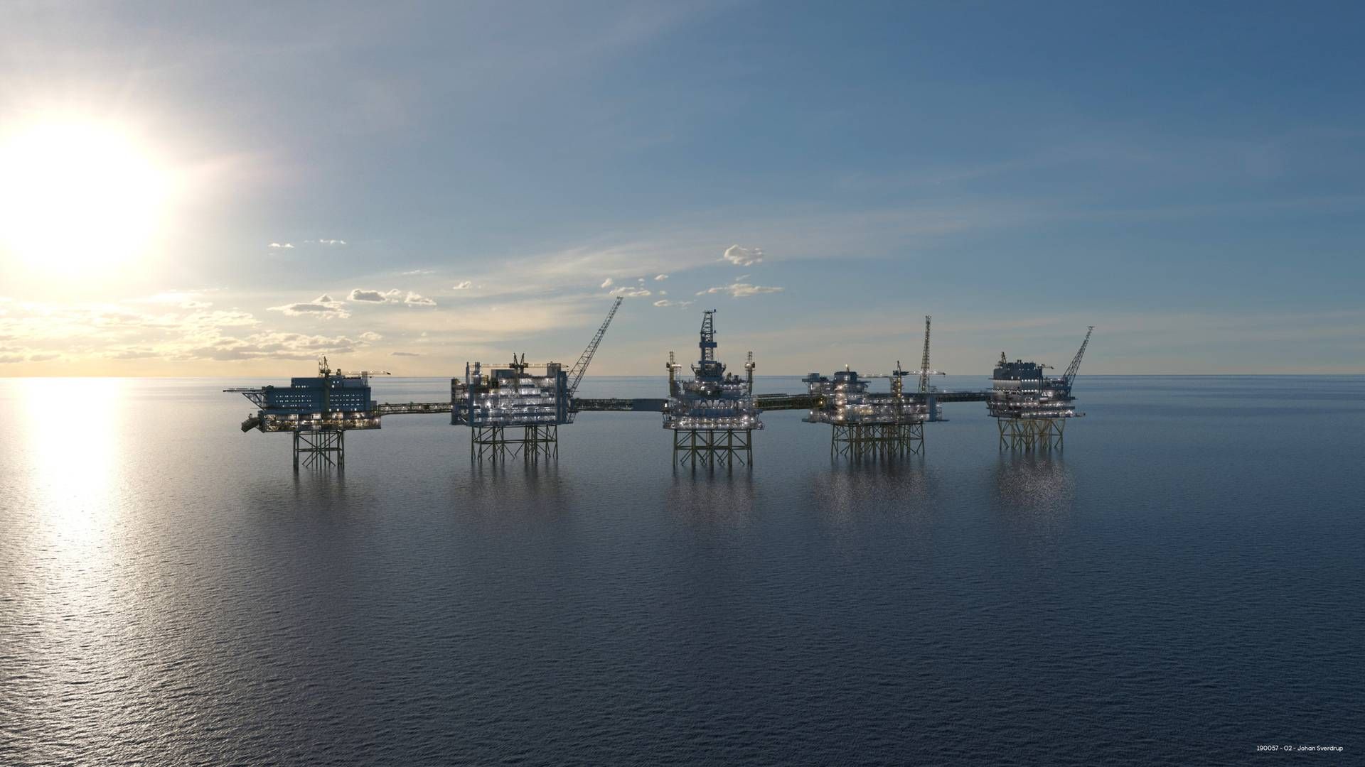 Den nye rammeavtalen mellom Archer og Equinor i Nordsjøen starter i juni. Bildet viser Johan Sverdrup-feltet. | Foto: Jonny Engelsvoll / Equinor