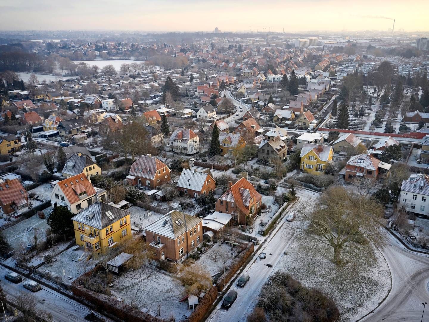 Farten er gået ud af boligmarkedet, og antallet af lånetilbud var lavt i januar. | Foto: Jens Dresling/Ritzau Scanpix