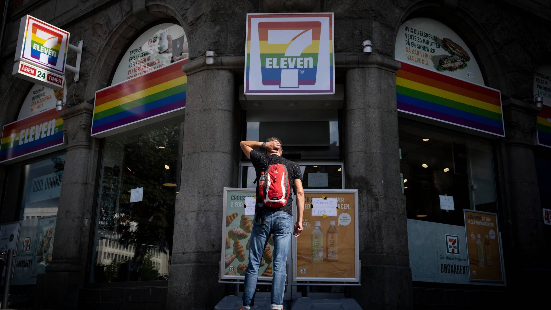 7-Eleven har over 175 butikker i Danmark. | Foto: Christian Falck Wolff