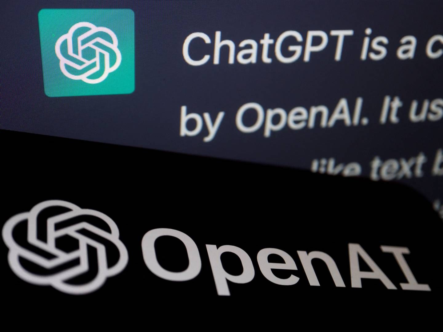 Selskabet OpenAI står bag ChatGPT. | Foto: Florence Lo/Reuters/Ritzau Scanpix