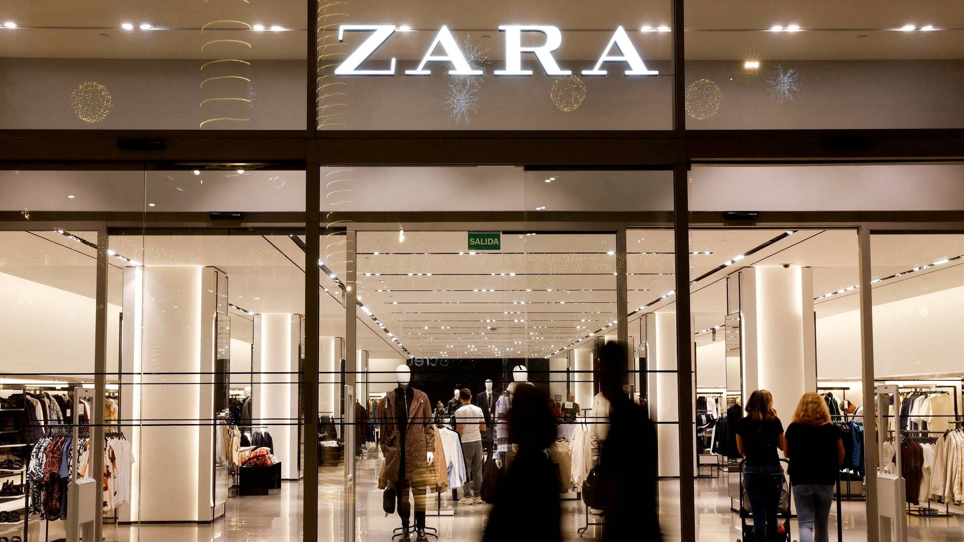 Inditex' helt store flagskib er tøjkæden Zara, der har butikker verden over. | Foto: borja suarez