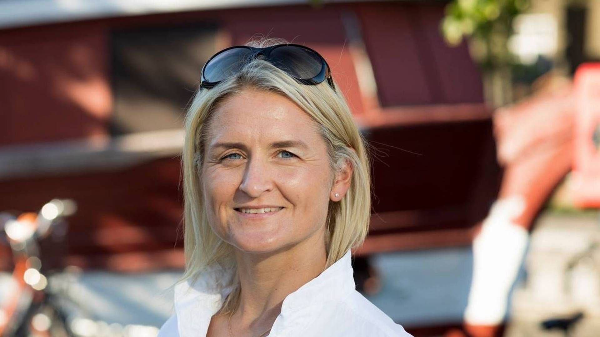 Christina Bisgaard Laursen er gået fra en direktørstilling i en stor koncern til en mindre startupvirksomhed. | Foto: PR