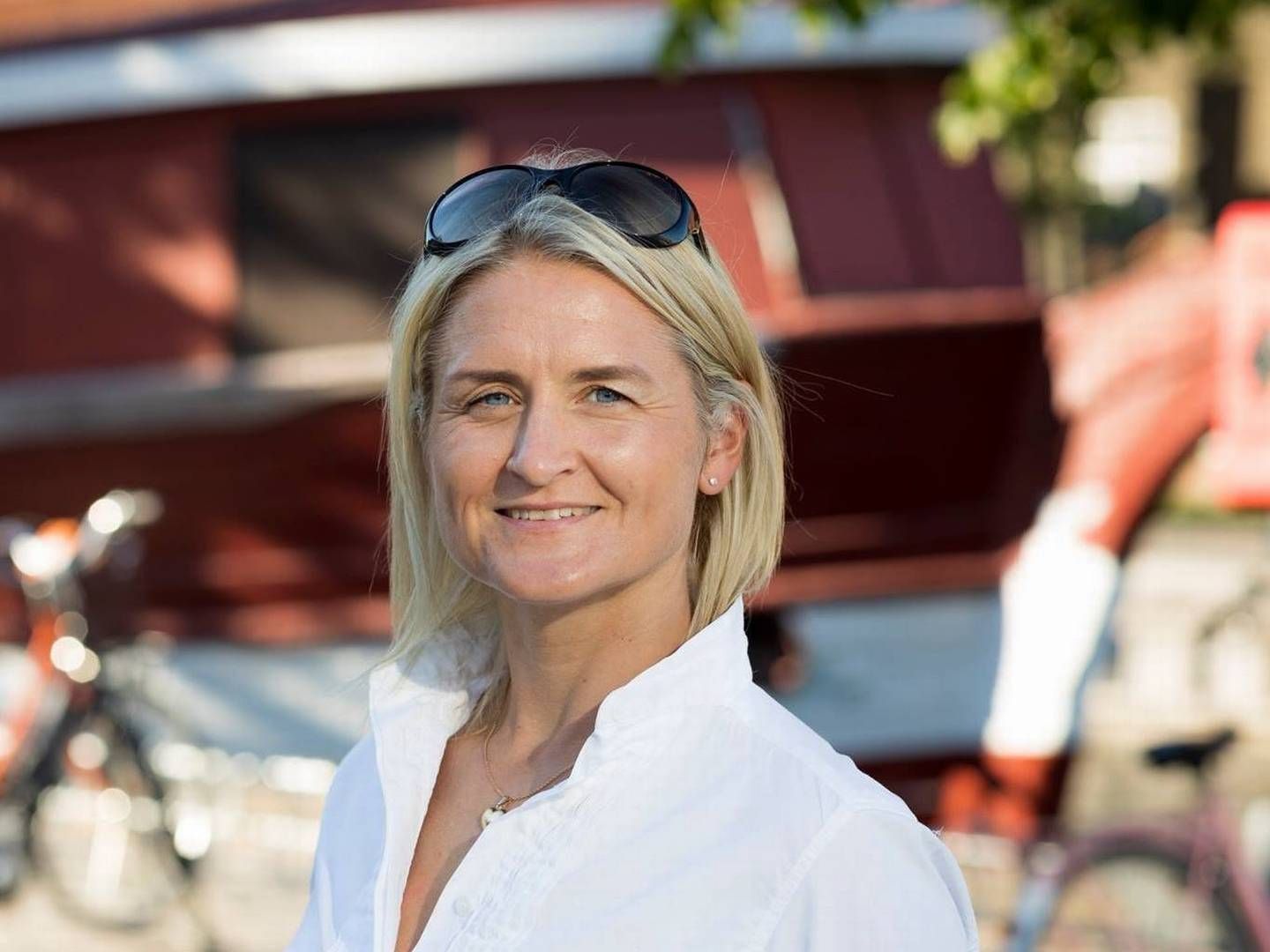 Christina Bisgaard Laursen er gået fra en direktørstilling i en stor koncern til en mindre startupvirksomhed. | Foto: PR