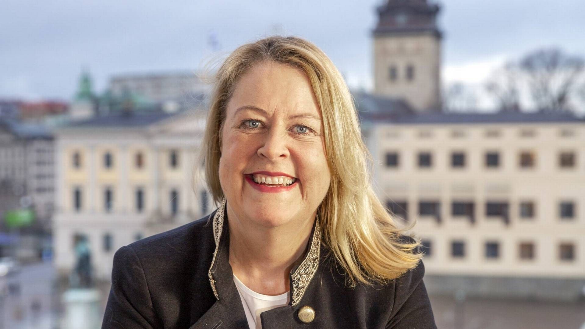 The CEO of the AP2 pension fund, Eva Halvarsson, is encouraged by the increase in female members of company management teams. | Photo: AP2 / PR