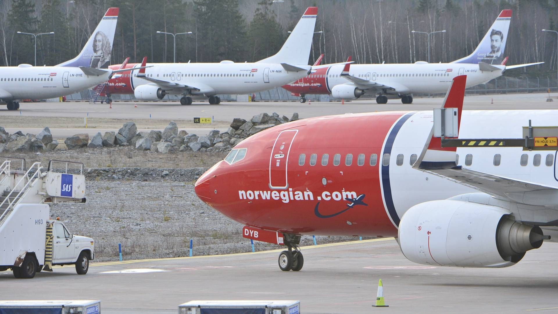 Der bør bl.a. fra den danske regerings side være et større fokus på at øge produktionen af bæredygtigt flybrændstof, mener Norwegian-topchef Geir Karlsen. | Foto: Tt News Agency/Reuters/Ritzau Scanpix