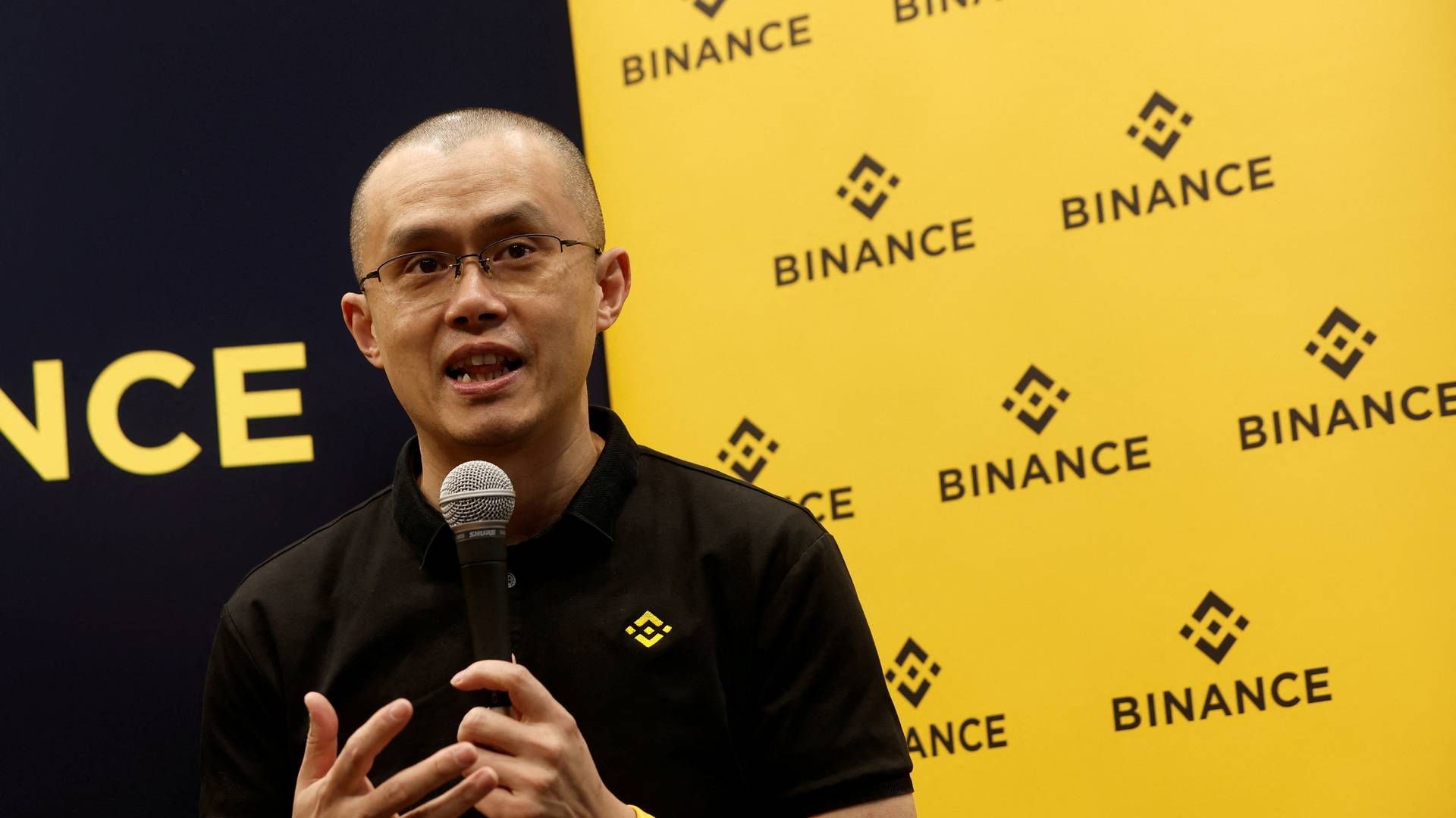 Binance har overført stor sum til konto tilhørende selskabets stifter, Changpeng Zhao. | Foto: Benoit Tessier/Reuters/Ritzau Scanpix