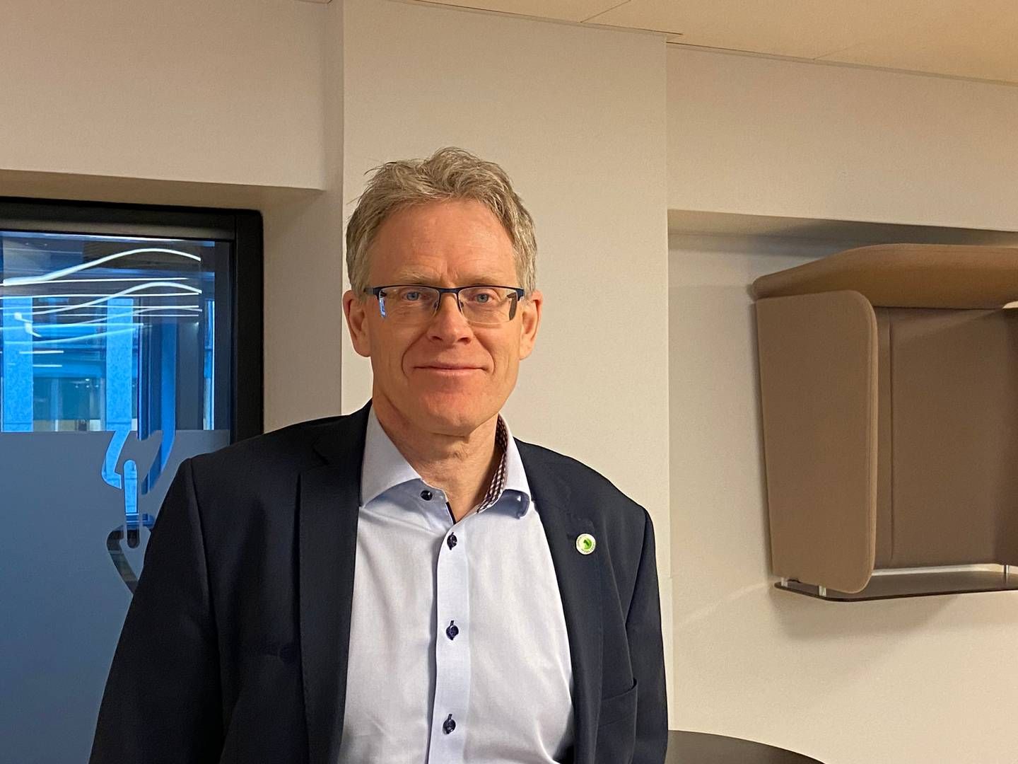 Administrerende direktør i SpareBank 1 Hallingdal Valdres, Knut Oscar Fleten. | Foto: Martin Fuglseth Kolden