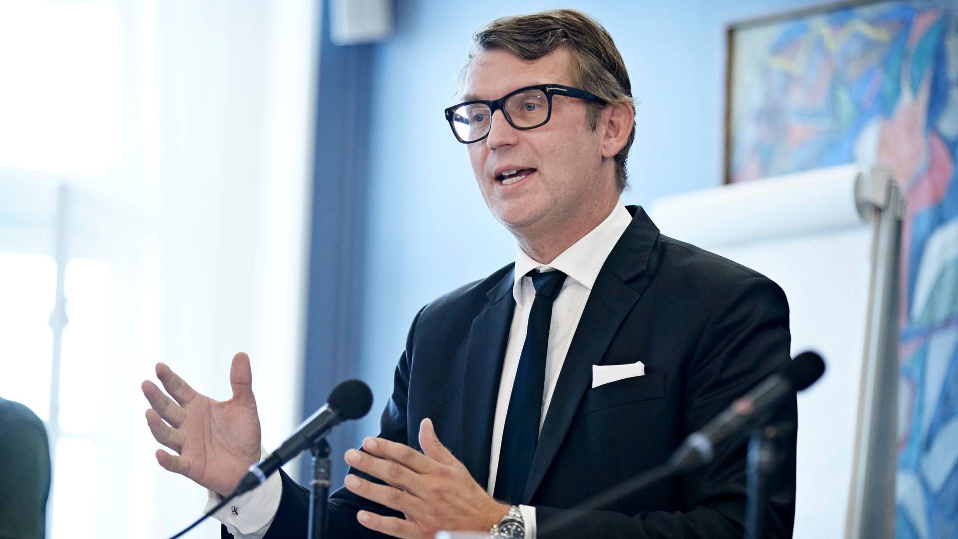 Økonomiminister Troels Lund Poulsen (V). | Foto: Jens Dresling/Ritzau Scanpix