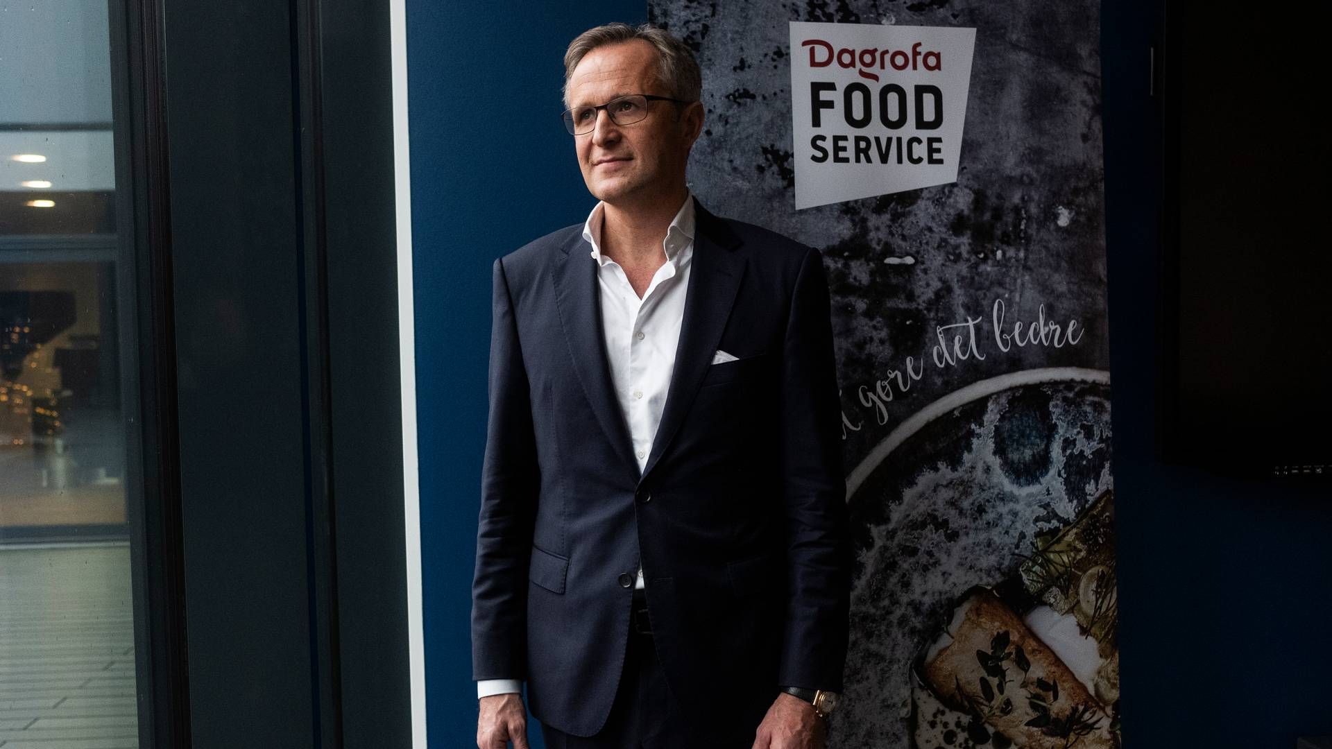 Tomas Pietrangeli er koncernchef i Dagrofa. Han har tidligere været ansat i Arla, først som adm. direktør for Arla Danmark og sidenhen som chef for den engelske forretning. | Foto: Gregers Tycho