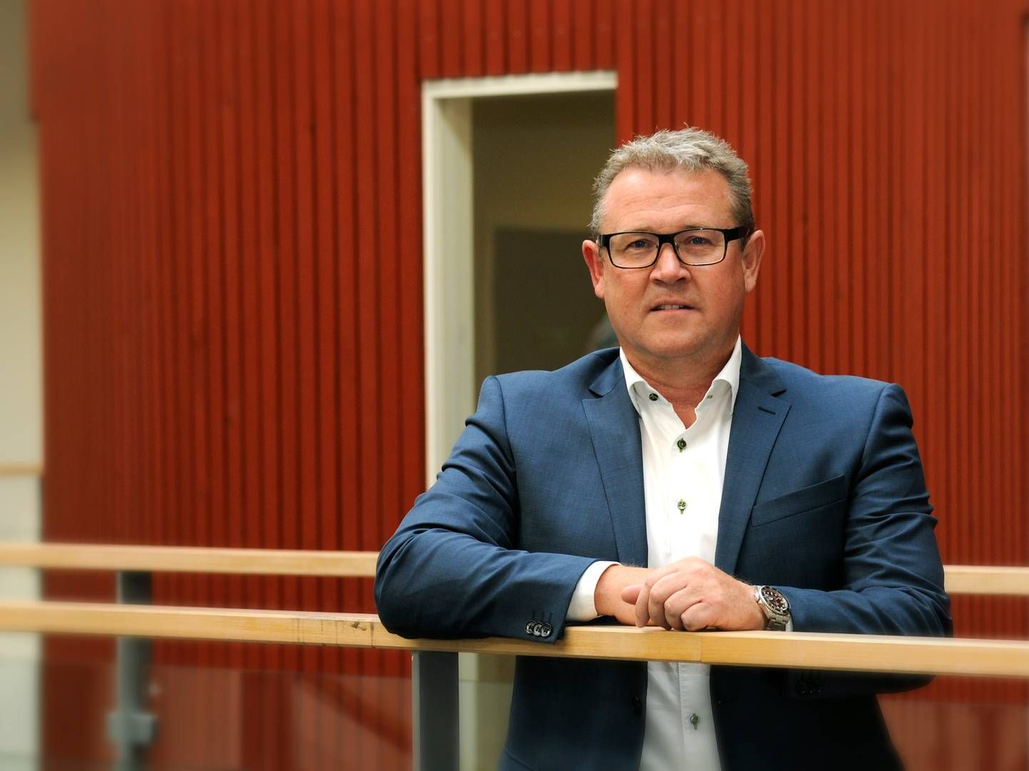 Adm. direktør Frank Abel understreger, at Sønderjysk Forsikring har samme identitet som altid, selv om forretningen nu er landsdækkende. | Foto: Pr