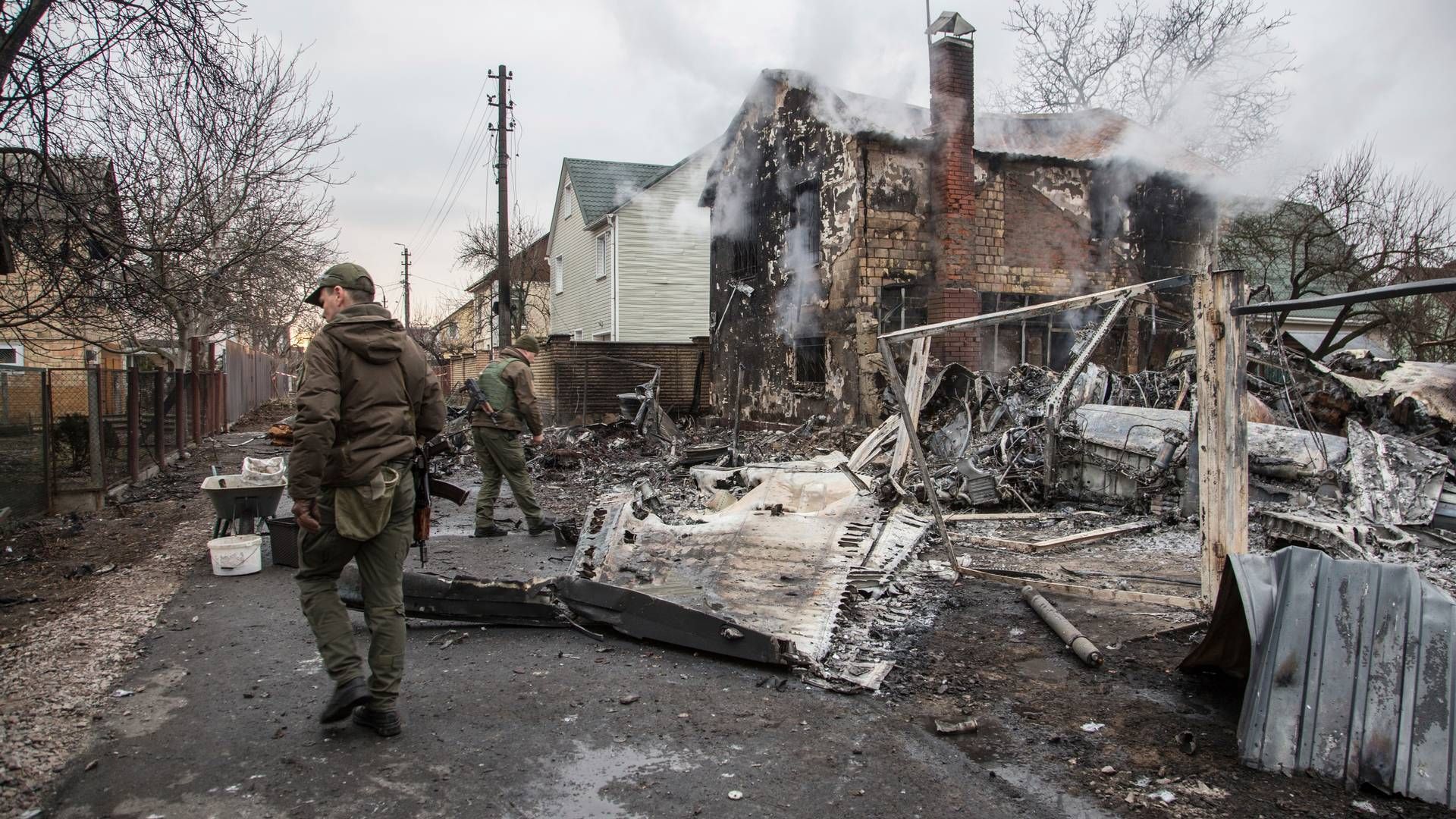 Rusland invaderede Ukraine 24. februar 2022. | Foto: Oleksandr Ratushniak/AP/Ritzau Scanpix