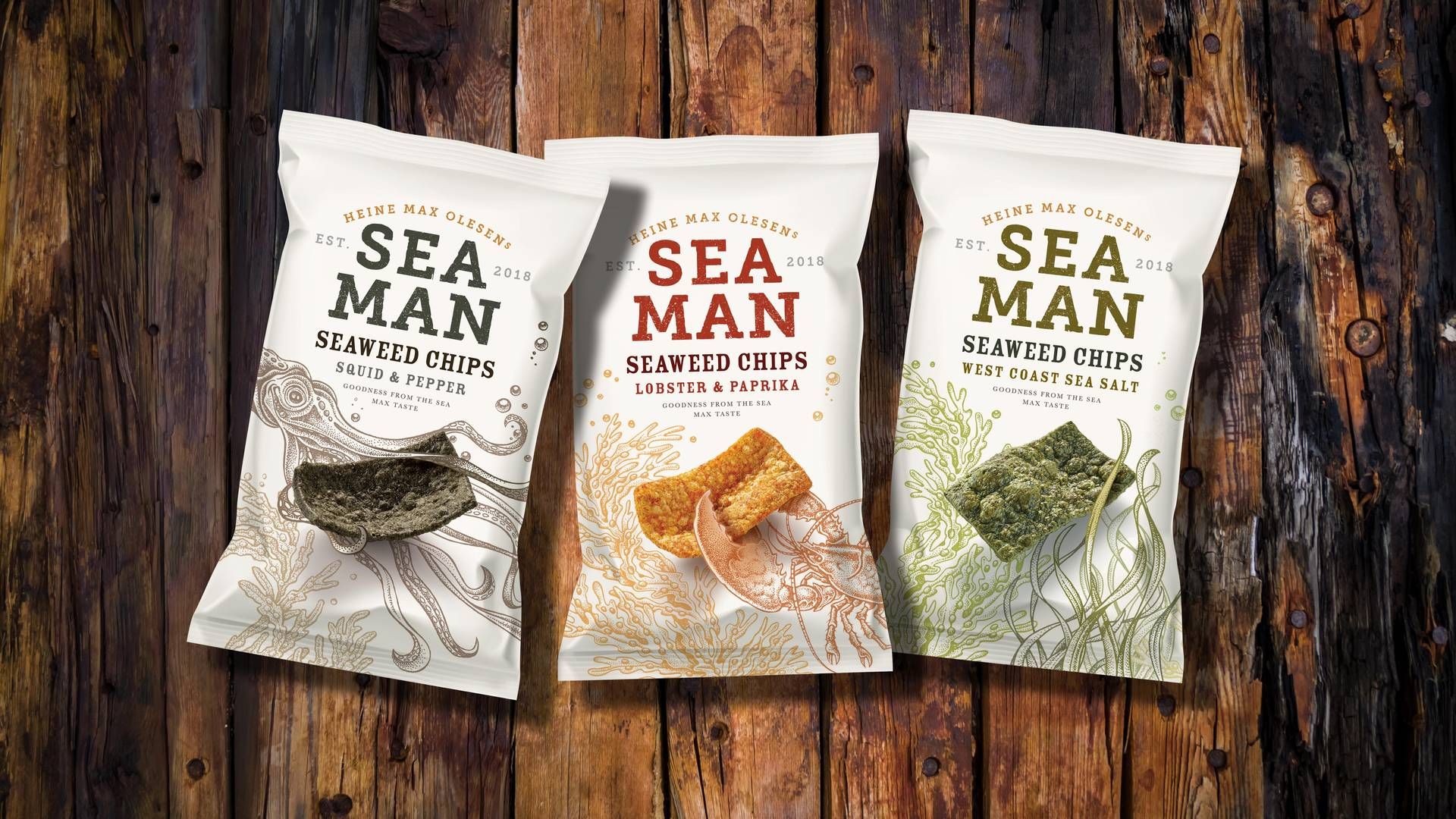 Foto: Pr/seaman Seaweed Chips