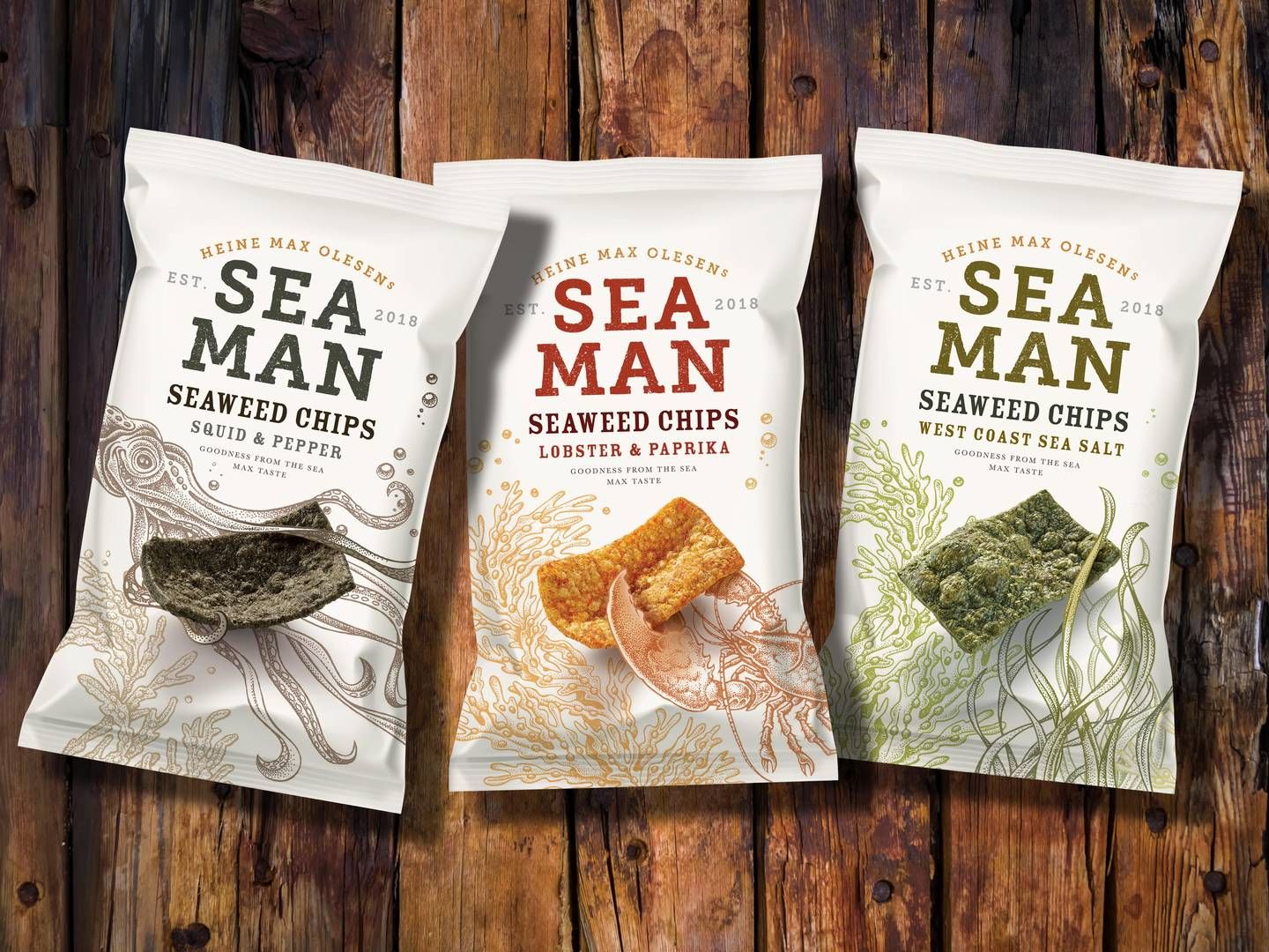 Foto: Pr/seaman Seaweed Chips