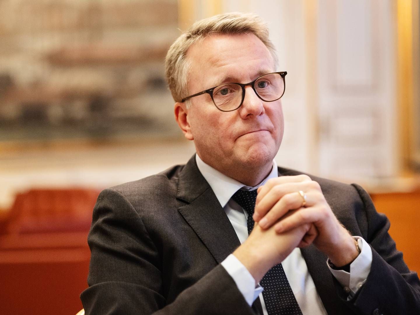 Erhvervsminister Morten Bødskov (S) har ikke taget stilling til, om regeringen vil indføre lovgivning, der regulerer finansielle supermarkeder. | Photo: Gregers Tycho