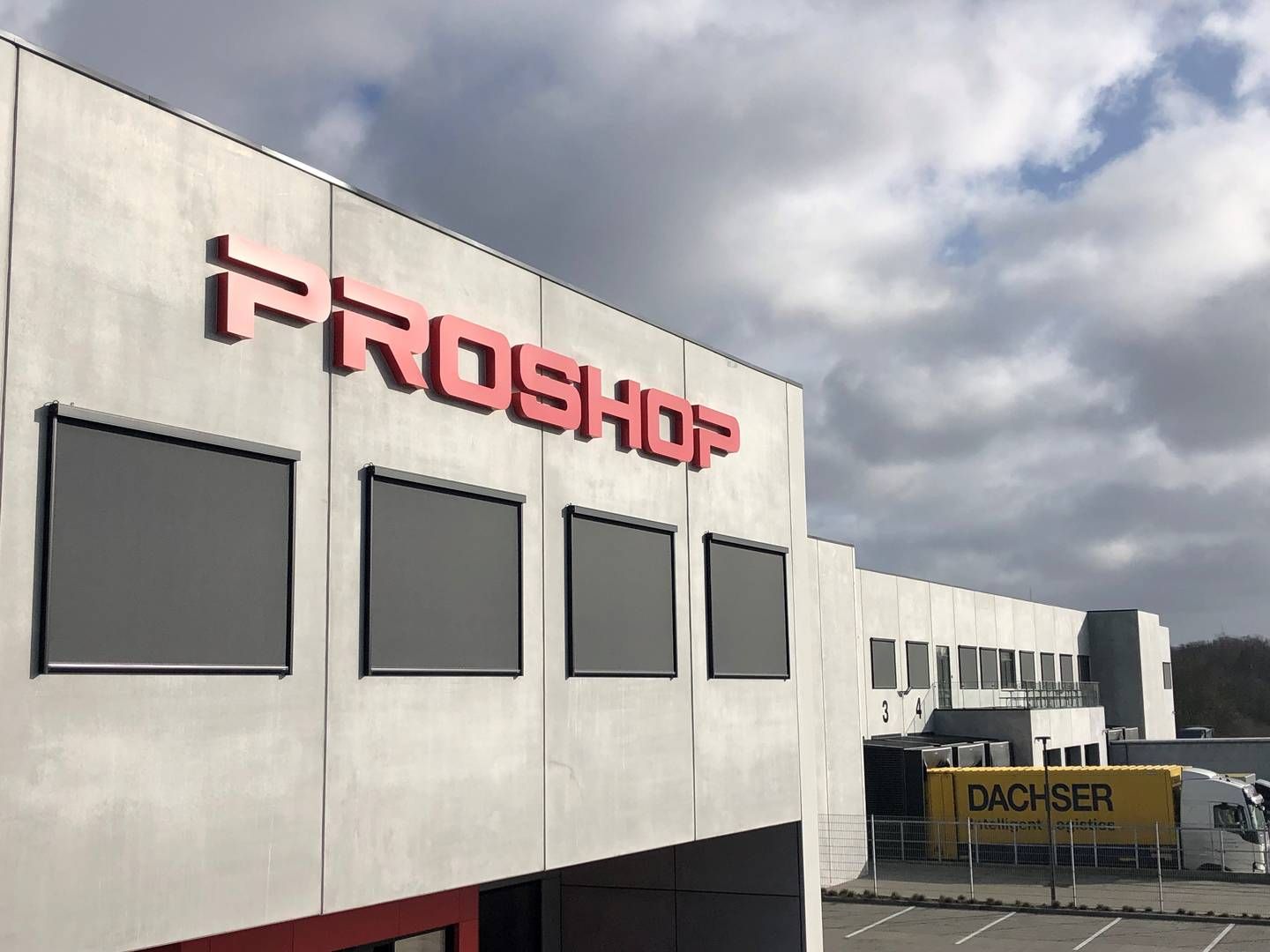 Proshops hovedkvarter i Højbjerg ved Aarhus med et lager på 16.500 kvm. | Foto: Maria Broe Trustrup Hansen