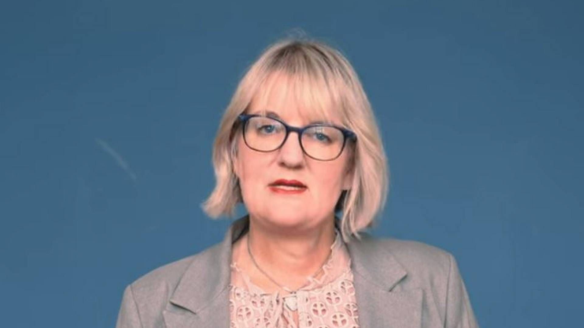 POSITIV TIL VINDKRAFT: Rose-Marie Christiansen, rådmann i Porsgrunn. | Foto: Porsgrunn kommune/skjermdump