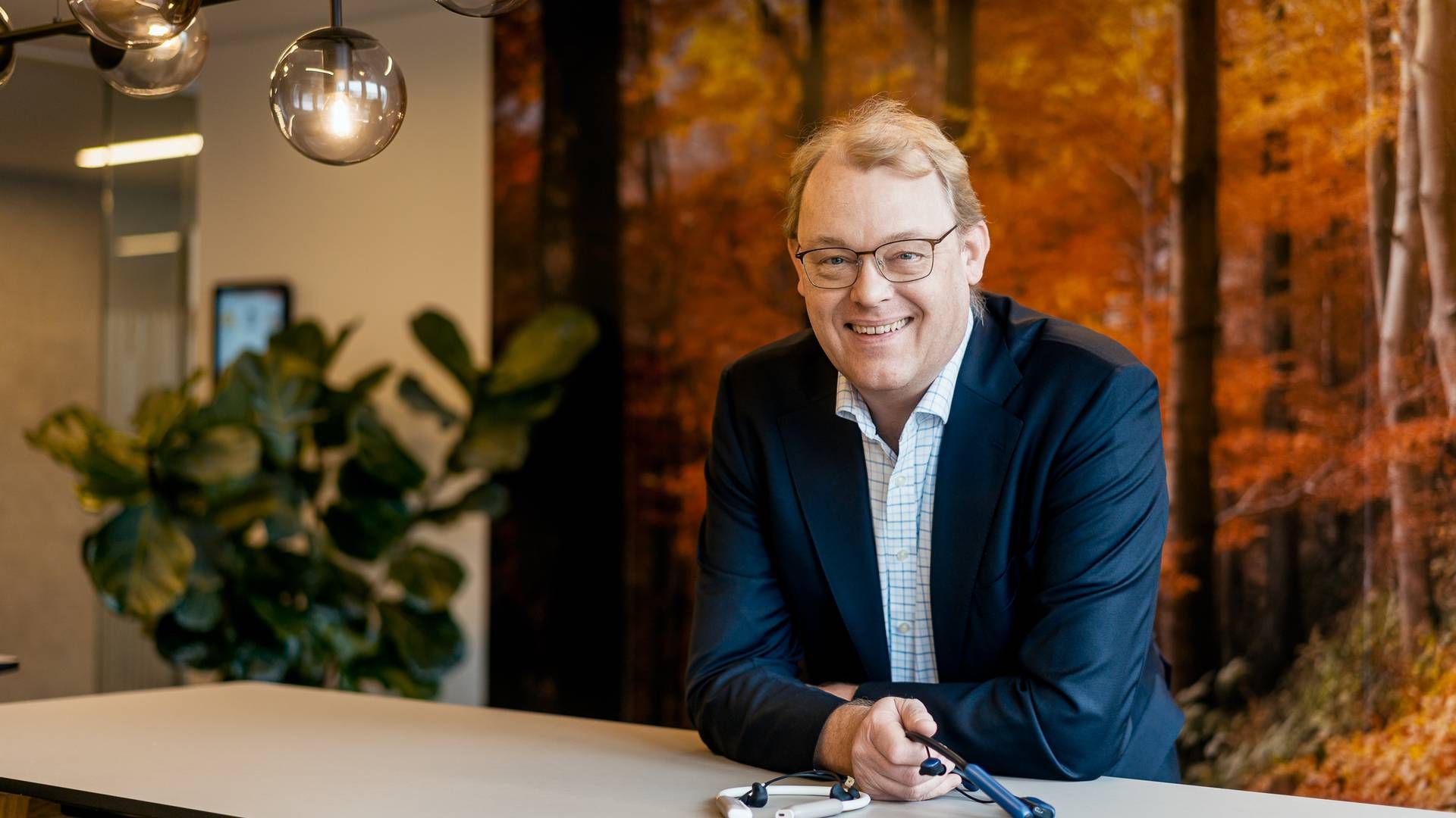 Audientes' adm. direktør Steen Thygesen kæmper med flere udfordringer, der bremser væksten i selskabet. | Foto: Audientes / Pr