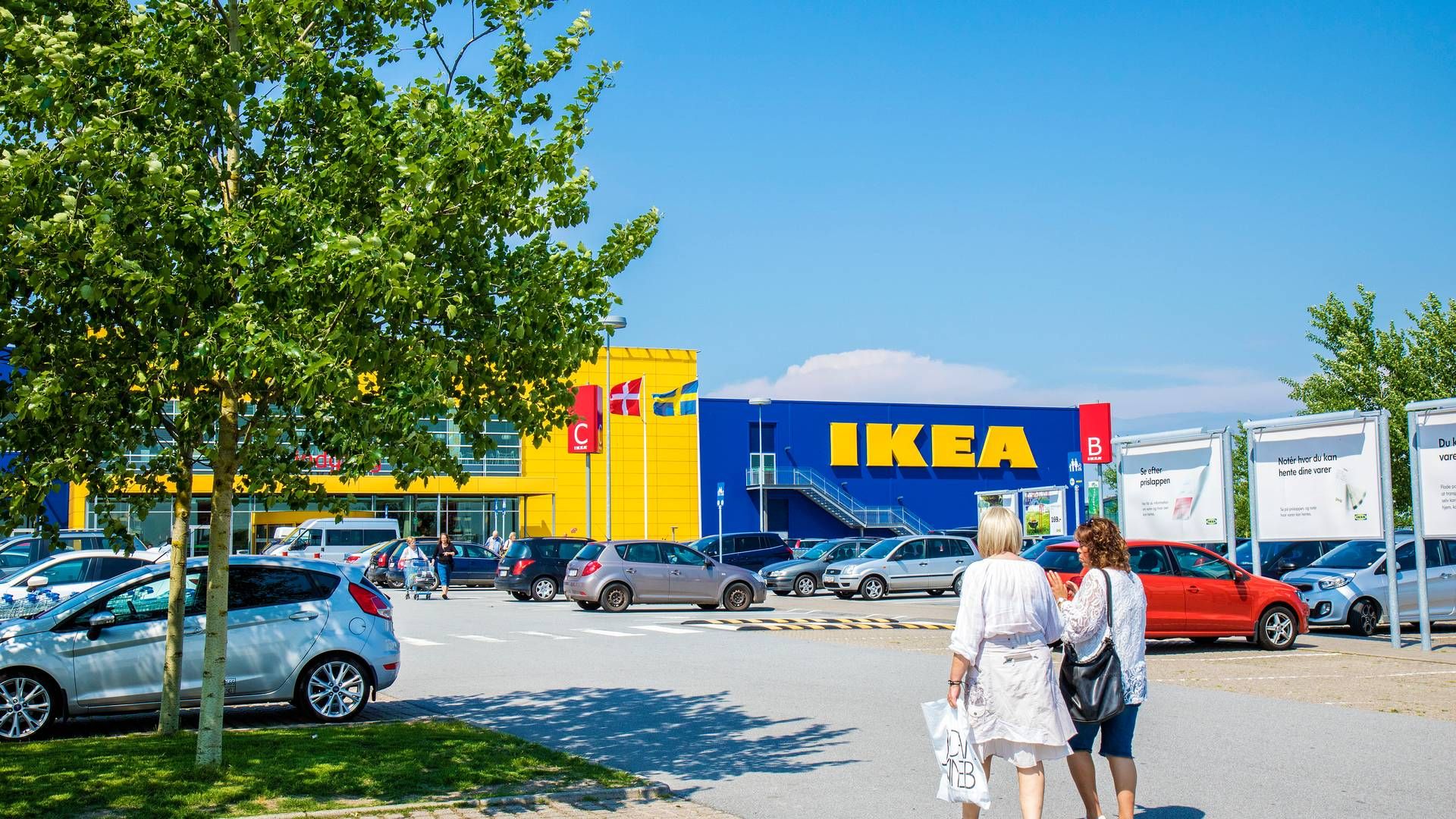 Ikea driver fem varehuse i Danmark – på billedet ses Ikea Aalborg. | Foto: Ikea/pr