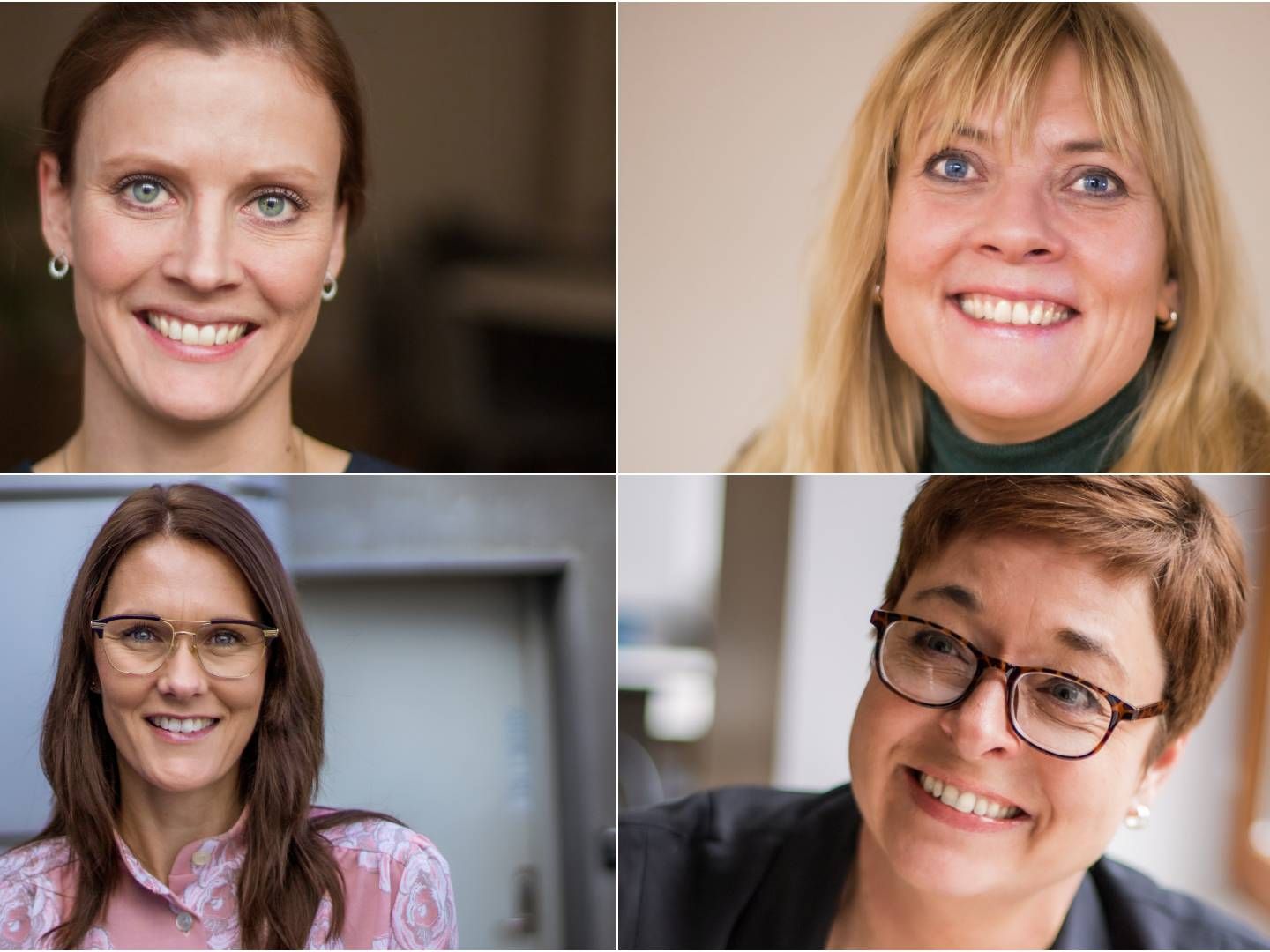 DE RYKKER OPP: Margrethe Hansen (øverst t.v.), Gry Merete Helgerud, Kitty Moss Sørensen og Birgitte Schjøtt Christensen. | Foto: Codex Advokat Oslo